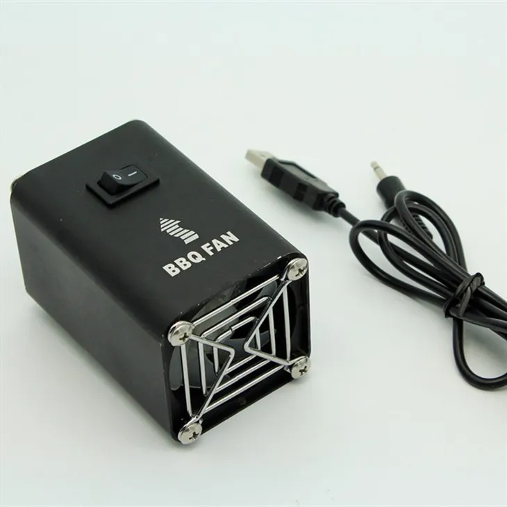 Leistungsstarkes 5-V-Holzkohle-Grillgebläse