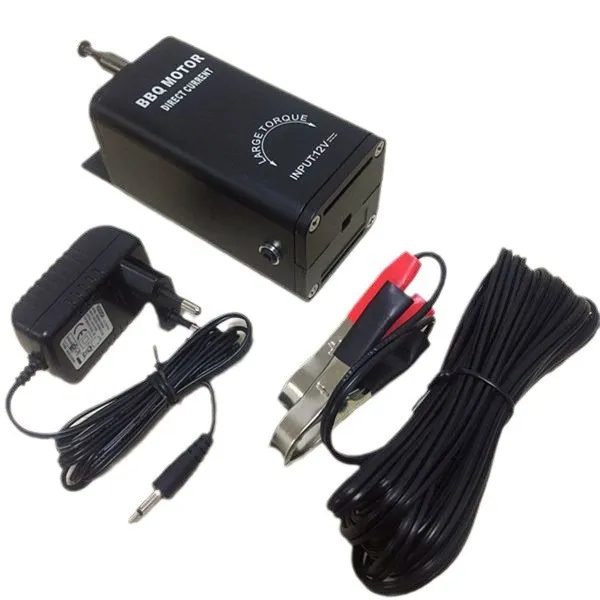 Elektromotorischer Grill mit Clip-Linie