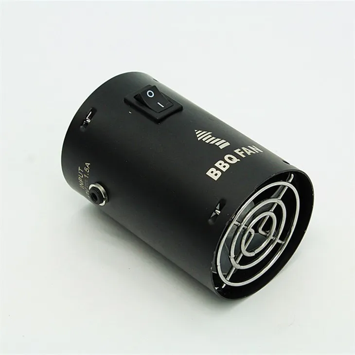 Neues Design, runder Grill-Holzkohlegebläse, 5 V, Grillgebläse mit USB-Leitung, FD315A(R)