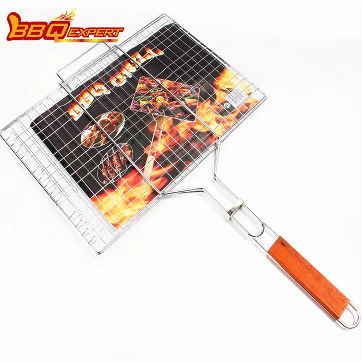 Großer Doppelschicht-Außengrill für Hamburger