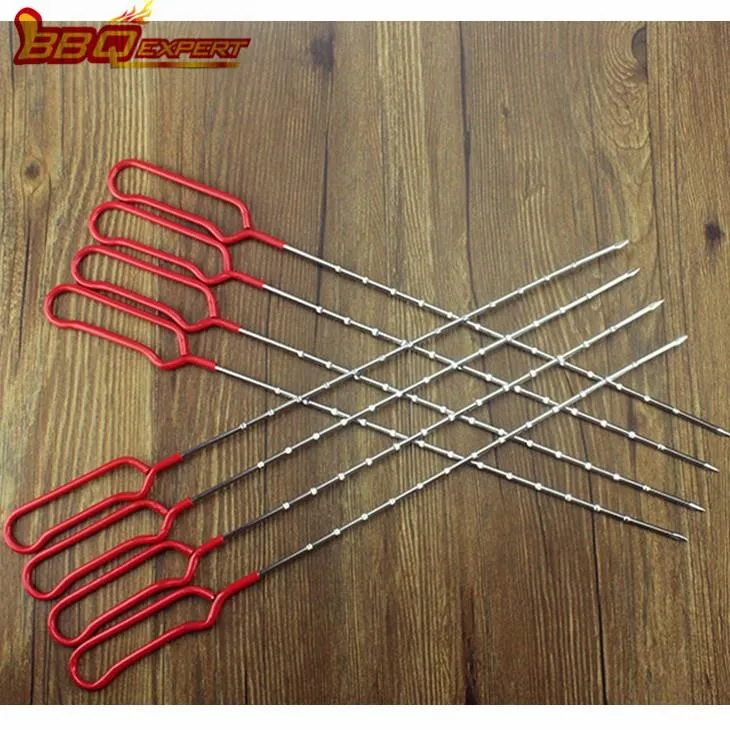 Kebab-Sticks mit speziellem Gelenkdesign für BBQ-Grill